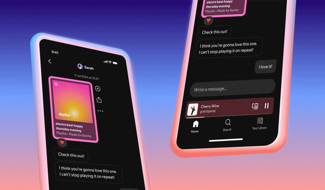 Spotify’a Doğrudan Mesajlaşma Özelliği Geliyor