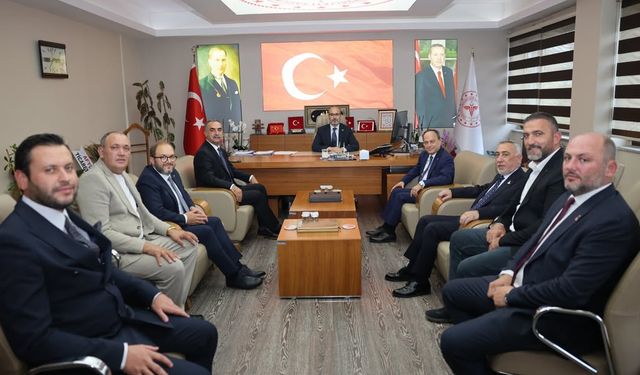 ATSO’dan İl Sağlık Müdürü Öztürk’e Ziyaret