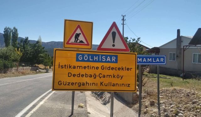 Burdur’da Yol Yapım Çalışmaları Ulaşımı Etkiliyor