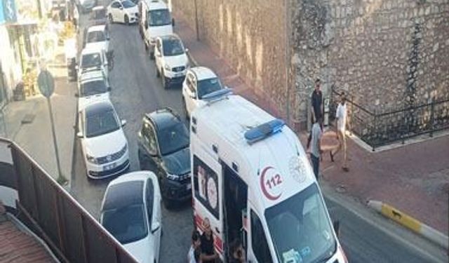 Eğirdir’de bisikletli çocuğa araç çarptı