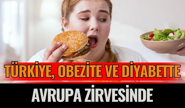 Türkiye, Obezite ve Diyabette Avrupa Zirvesinde