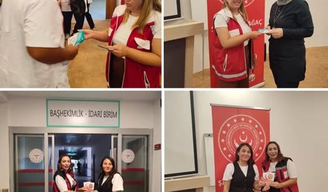 Şarkikaraağaç’ta Hastane Personeline Bilgilendirme Programı