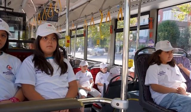 Denizli’de çocuklara trafik bilinci aşılanıyor
