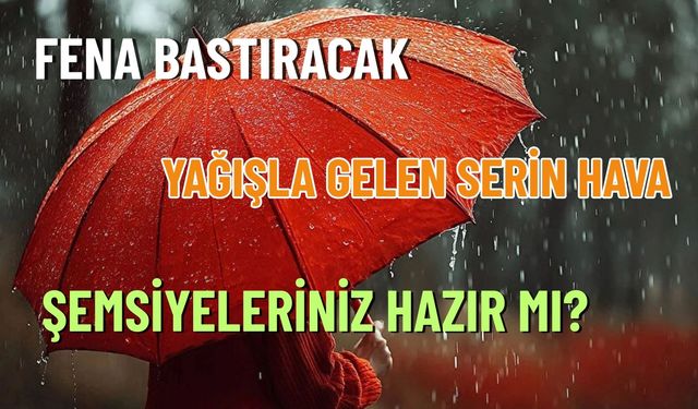 Denizliler Dikkat! Sağanak Bekleniyor