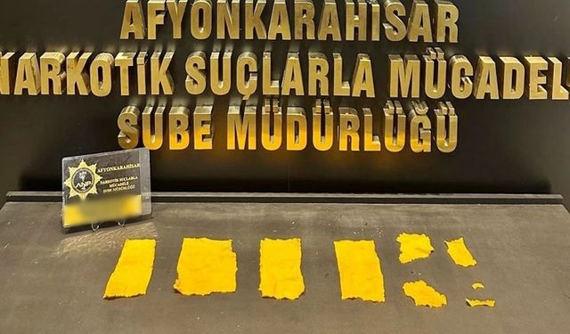 Afyon'da Yasaklı Maddeye Geçit Yok