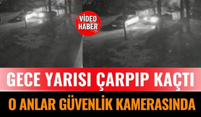 Isparta’da Kaza Anı Kameralara Yansıdı: Çarpıp Kaçtı!