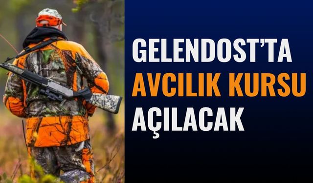 Gelendost’ta Avcılık Kursu Açılacak