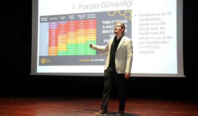 SDÜ’de Personele Siber Güvenlik Eğitimi