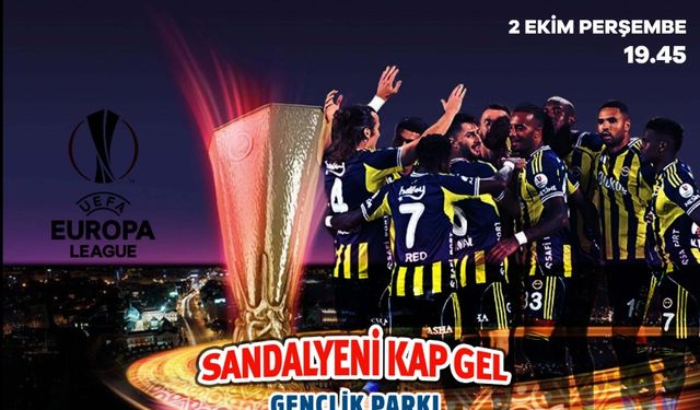 Burdur Belediyesi’nden Fenerbahçe Maçı Etkinliği