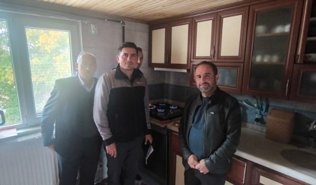 Çarıksaraylar’da Doğal Gaz Sevinci