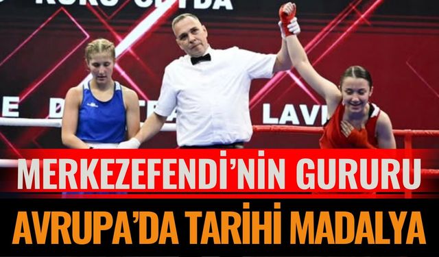 Denizlili Ceyda Kuru’dan Avrupa’da Tarihi Madalya