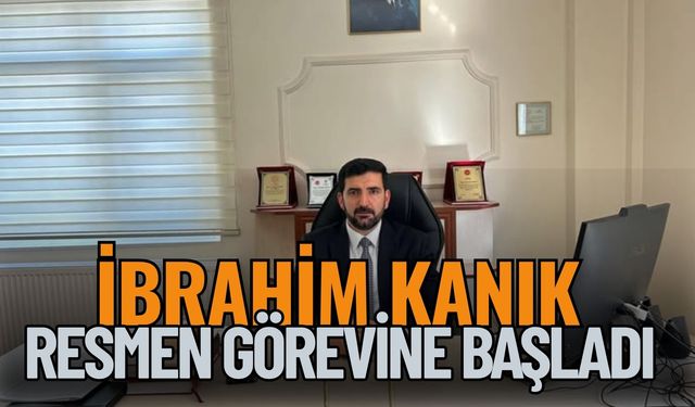 İbrahim Kanık, Şarkikaraağaç Müftülüğü Görevine Başladı