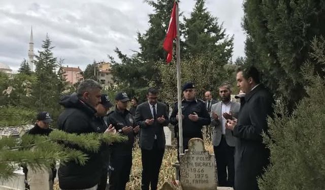 Gelendost’ta Şehit Polis İsmail Bıçaklı Anıldı