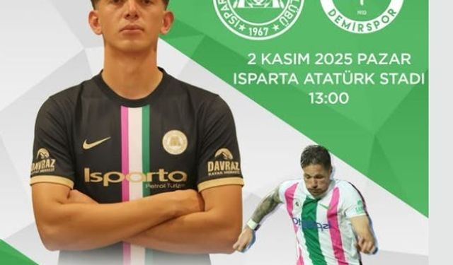 Isparta 32 Spor, Ankara Demirspor Maçına Hazırlanıyor