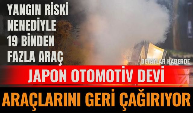 Otomotiv Devi, Elektrikli Araçlarını Geri Çağırıyor