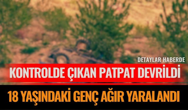 Afyonkarahisar’da Patpat Kazası: 2 Kişi Yaralandı