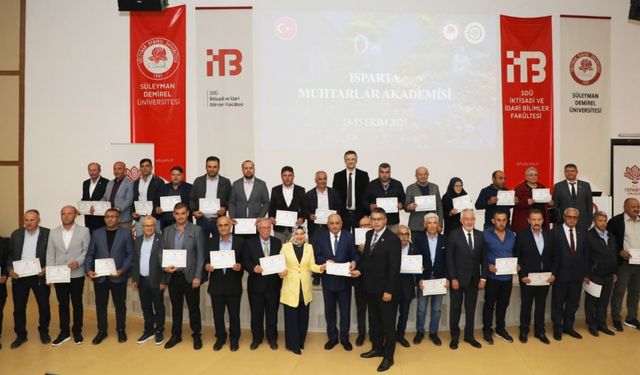 SDÜ “Muhtarlar Akademisi” Sona Erdi