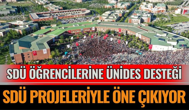SDÜ’den 9 Projeye ÜNİDES Desteği