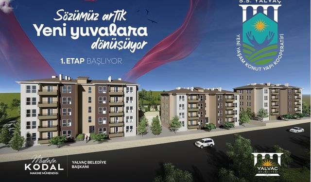 Yalvaç’ta Ev Sahibi Olmak Artık Daha Kolay!