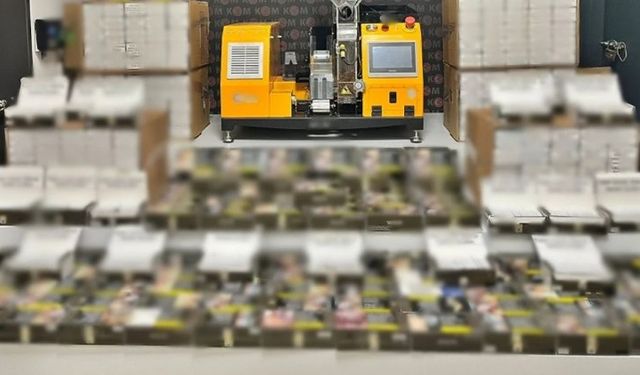 Afyonkarahisar’da Kaçak Sigara Operasyonu