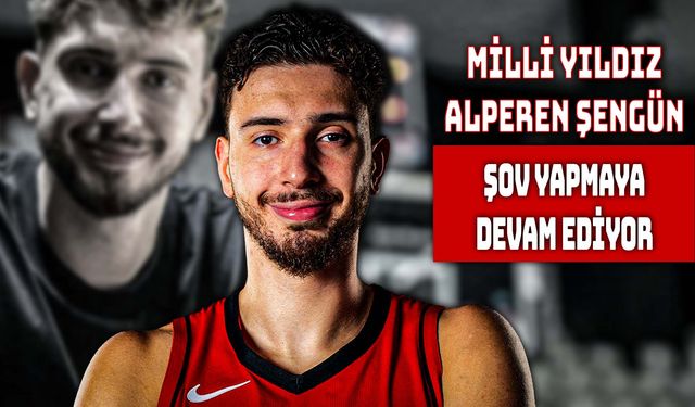 Alperen Şengün Şov Yapmaya Devam Ediyor.