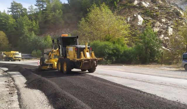 Antalya’da kırsal mahalle yollarında hazırlıklar başladı