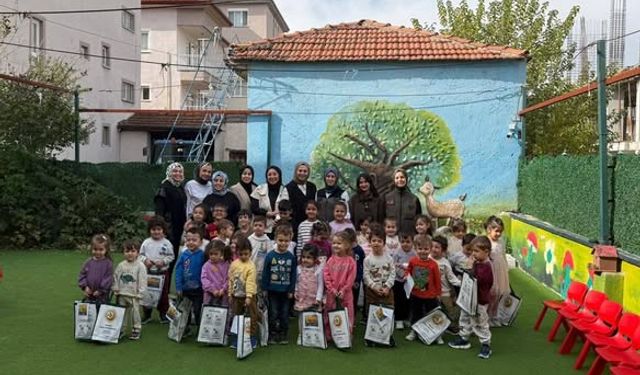 Bucak’ta minik öğrenciler orman gönüllüsü oldu