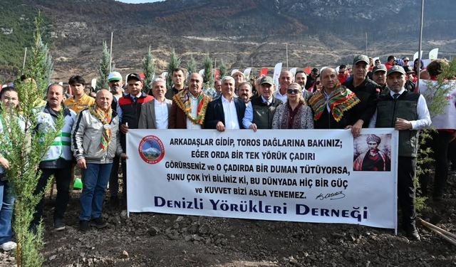 Denizli’de fidanlar toprakla buluştu!