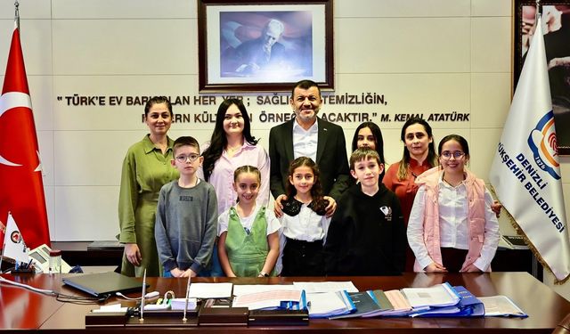 Denizli'de “2050’ye Mektup” Yarışmasının Kazananları