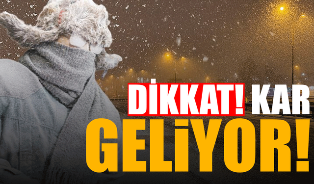 HAZIRLIKLARINIZI HEMEN YAPIN! Son 9 Yılın En Sert Kışı Kapımızda...