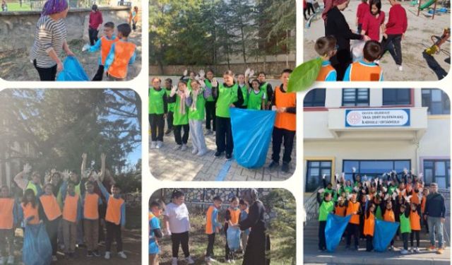 Gelendost’ta Çevre Bilinci Küçük Yaşta Kazandırılıyor