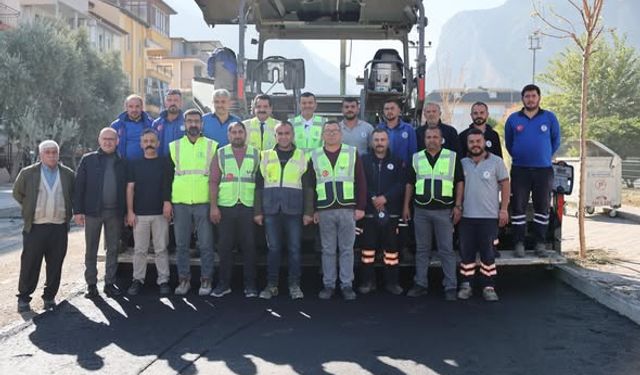 Pamukkale Belediyesi’nden Yol Yenilemede Büyük Hamle