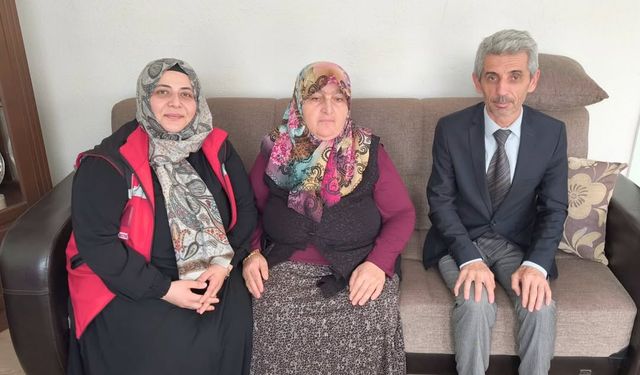 Şarkikaraağaç’ta Şehit Ailelerine Ziyaret