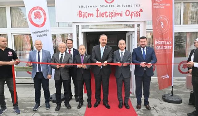 SDÜ’de Bilim İletişimi Ofisi Açıldı