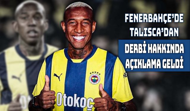 Anderson Talisca'dan İddialı Derbi Mesajı