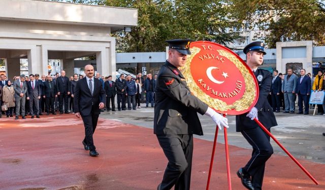 Yalvaç’ta 10 Kasım Atatürk’ü Anma Töreni Düzenlendi