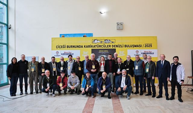 Denizli Kitap Fuarı’nda Karikatür Coşkusu