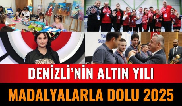 Denizli Sporda Altın Yılını Yaşadı
