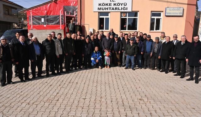 Isparta Belediyesi’nden Köke Köyü’ne Hizmet Desteği