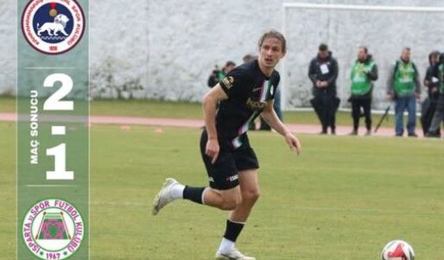 Isparta 32 Spor Deplasmanda 2-1 Mağlup