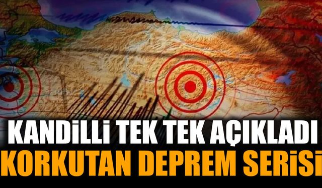 Kandilli Tek Tek Açıkladı! Bir Günde 100’den Fazla Deprem Oldu, Listede Isparta'da Var