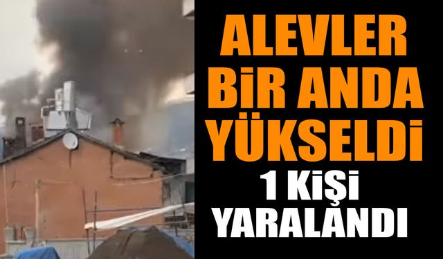 Isparta'da yangın! Alevler bir anda yükseldi (Video Haber)