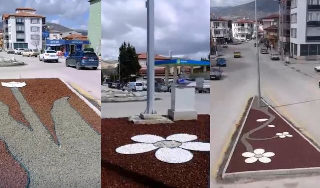 Dinar’da Dörtyol Mahallesi’nde Kuru Peyzaj Çalışması