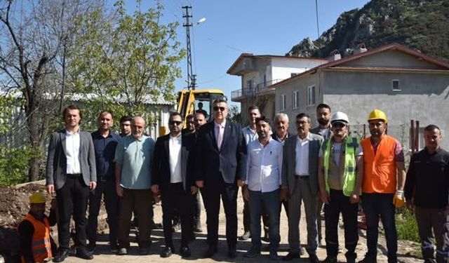Eğirdir'de Doğal Gaz Altyapı Çalışmaları Yeniden Hız Kazandı