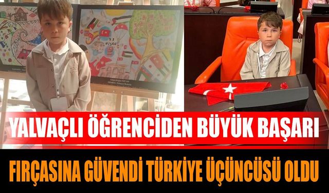 Yalvaçlı Öğrenciden Büyük Başarı