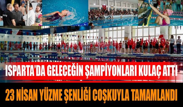 Geleceğin Şampiyonları Kulaç Attı: 23 Nisan Yüzme Şenliği Coşkuyla Tamamlandı