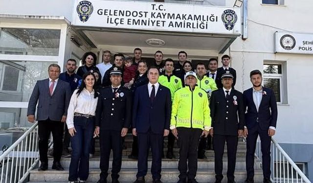 Gelendost’ta Polis Teşkilatının Yıldönümü Unutulmadı