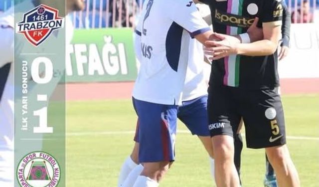Isparta 32 Spor Deplasmanda Öne Geçti: İlk Yarı 1-0