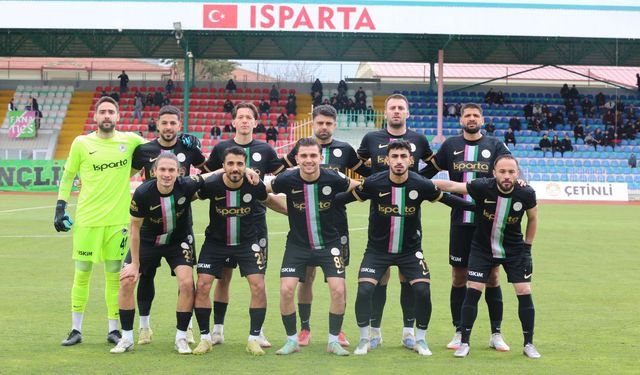 Isparta32spor Play-Off’u Son Haftada Kaçırdı