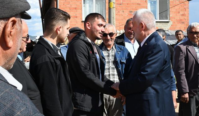 Sorkuncak Köyü’nde Başkan Başdeğirmen’e Yoğun İlgi